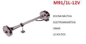COBO M911L12V - BOCINA NAUTICA ELECTROMAGNETICA GRAVE 12V