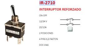 COBO IR2710 - INTERRUPTOR MARINO 4 BORNES