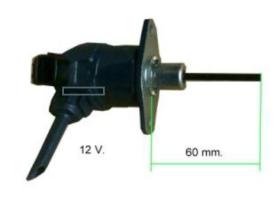 Selenoides de pare SOL014-12 - SOLENOIDE PARO 12V CARRERA 40MM