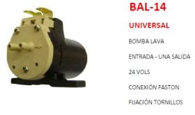 COBO BAL14 - BOMBA LAVAPARABRISAS UNIVERSAL 24V