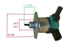 Selenoides de pare KUBO10-12 - SOLENOIDE PARE KUBOTA 12V