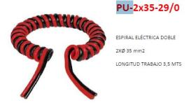 COBO PU2*35290 - CONJUNTO ESPIRAL ELECTRICO ARRANQUE 35 MM ROJA NEGRA