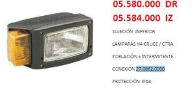 COBO 2708620000 - KIT CONECTOR FARO 6 VIAS 1028490