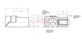 Material vario A611 - ROTULA BOTON P METRICA 6