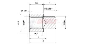 Material vario A130 - PROLONGADOR 10 MM M10