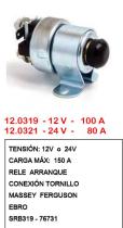 COBO 120319 - RELE DE TRABAJO 12V 100A
