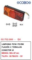 COBO 02752000 - PILOTO TRASERO CONECTOR 02728000 1010125