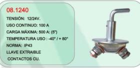 COBO 081240 - DESCONECTADOR DE BATERIAS 12/24V 150A