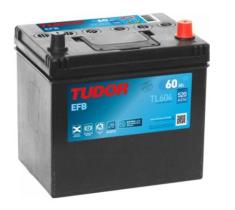 Exide TL604 - BATERÍA TUDOR TL604 EFB - 12V - 60AH - 520A - START-STOP