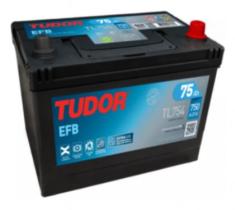 Exide TL754 - BATERÍA TUDOR TL754 75AH 750A EFB START STOP