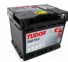 Exide TA472 - BATERÍA TUDOR TA472 12V - 47 AH - 450A - SERIE HIGH TECH