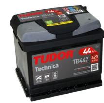 Exide TB442 - BATERÍA TUDOR TB442 12V - 44AH - 420A