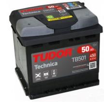Exide TB501 - BATERÍA TUDOR TB501 12V - 50AH - 450A