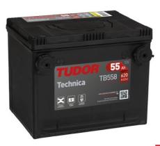Exide TB558 - BATERÍA TUDOR TB558 12V - 55AH - 620A