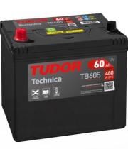 Exide TB605 - BATERÍA TUDOR TB605 12V - 60AH - 480A