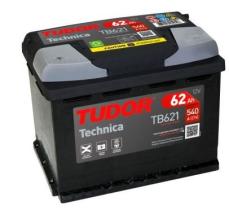 Exide TB621 - BATERÍA TUDOR TB621 12V - 62AH - 540A