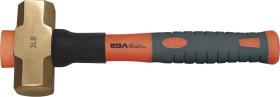 Egamaster Art in innovation 35767 - MACETA OCTOGONAL 7,5 LB MANGO FIBRA DE VIDRIO ANTICHISPA AL-