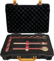 Egamaster Art in innovation 35811 - JUEGO DE 12 LLAVES DE VASO 1/2'' 5/16'' - 1.1/16'' ANTICHISP