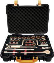 Egamaster Art in innovation 35815 - JUEGO DE 31 LLAVES DE VASO 1/2''  5/16'' - 1.1/4'' ANTICHISP