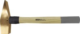 Egamaster Art in innovation 35919 - MARTILLO PARA PIEDRA 1KG. MANGO HICKORY ANTICHISPA CU-BE
