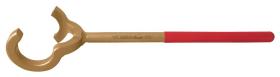 Egamaster Art in innovation 36954 - LLAVE DE VALVULA LARGA 16''-20'' CON MANGO DE PLÁSTICO ANTIC