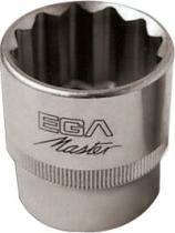 Egamaster Art in innovation 38514 - LLAVE DE VASO 1/2'' - 25 MM INOX SS420 (12 CANTOS)
