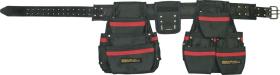 Egamaster Art in innovation 51009 - CINTURON PARA HERRAMIENTAS CON 21 BOLSILLOS