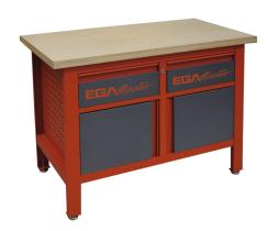 Egamaster Art in innovation 51556 - MESA DE TRABAJO 1200 X 600 X 865 MM (2 CAJONES  2 PUERTAS)