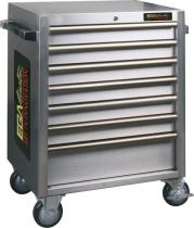 Egamaster Art in innovation 51558 - CARRO PORTAHERRAMIENTAS 7 CAJONES  TOTALMENTE EN ACERO INOXI