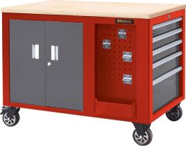 Egamaster Art in innovation 51745 - MESA DE TRABAJO CON RUEDAS 1141 X 730 X 725 (888 MM CON RUED