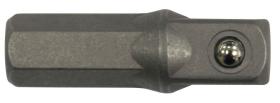 Egamaster Art in innovation 55265 - ADAPTADOR 1/4'' - 1/4'' (HEX) L: 25 MM PARA DESTORNILLADOR D