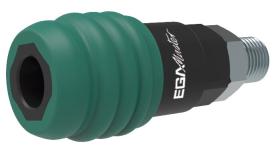 Egamaster Art in innovation 58671 - ACOPLE NEUMATICO RÁPIDO DE SEGURIDAD MACHO 1/4'' TIPO HOLAND