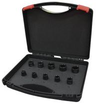 Egamaster Art in innovation 58684 - JUEGO 10 PZAS - LLAVES DE VASO DE IMPACTO 3/8'' (7 - 19 MM)