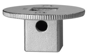 Egamaster Art in innovation 59121 - ADAPTADOR PLANO 1/4'' (H) - 3/8'' (M)