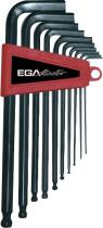 Egamaster Art in innovation 61495 - JUEGO DE 10 LLAVES HEXAGONALES DE BOLA (1/16'' - 3/8'') SERI
