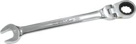 Egamaster Art in innovation 61533 - LLAVE COMBINADA DE CARRACA ARTICULADA MASTERGEAR 11 MM CROMA