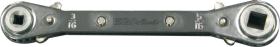 Egamaster Art in innovation 63754 - LLAVE DE CHICHARRA 1/4''-3/8''-3/16''-5/16'' (CUADRADA)