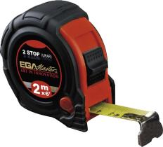 Egamaster Art in innovation 65171 - FLEXOMETRO RALLYE BIMAT 2 STOPS URAR MATT 2 M X 16 MM