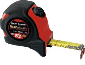 Egamaster Art in innovation 65360 - FLEXOMETRO ROBUST MAGNET BIMAT NYLON MATT 5 M/16'' X 25 MM (