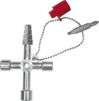 Egamaster Art in innovation 65868 - LLAVE CON ARMARIO  CON BOCA CUADRADA DE  6,7, 8 Y 9 MM
