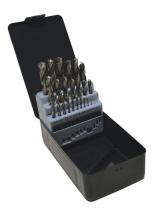 Egamaster Art in innovation 66328 - JUEGO DE BROCAS 25 PCS Ø1-13/0,5 MM HSS DIN 338