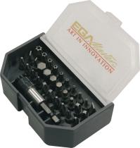 Egamaster Art in innovation 66947 - JUEGO DE 31 PCS- PUNTAS PHILLIPS- POZIDRIV-TORX  ADAPTADOR