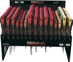 Egamaster Art in innovation 66992 - EXPOSITOR DE 150 DESTORNILLADORES ROTORK
