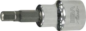 Egamaster Art in innovation 67214 - PUNTA ATORNILLADORA CON VASO 1/2'' - HEX. 11 MM