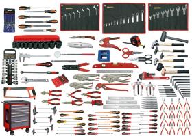 Egamaster Art in innovation 68983 - JUEGO DE MECANICA 216 PCS.  (CORT. KEVLAR) EN CARRO