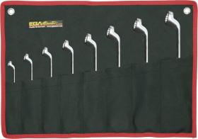 Egamaster Art in innovation 69320 - JUEGO DE 6 LLAVES ACODADAS 3/8-7/16''- 13/16-7/8''  CROMADO