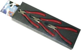 Egamaster Art in innovation 69434 - JUEGO DE 3 ALICATES MINI TITACROM ® BIMAT. BL