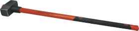 Egamaster Art in innovation 69647 - MAZA CUADRADA 6 KG MANGO DE FIBRA DE VIDRIO