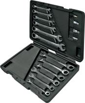 Egamaster Art in innovation 69869 - JUEGO DE 12 LLAVES COMBINADAS DE CARRACA MASTERGEAR 8-19 MM