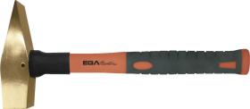 Egamaster Art in innovation 70522 - MARTILLO PARA PIEDRA 1 KG MANGO DE FIBRA DE VIDRIO ANTICHISP